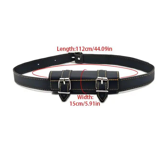 Ceinture d'épée pour hommes, ceinture d'épée maléfique pour Cosplay de fête, support de couteau en cuir PU, accessoires de sangle d'épaule