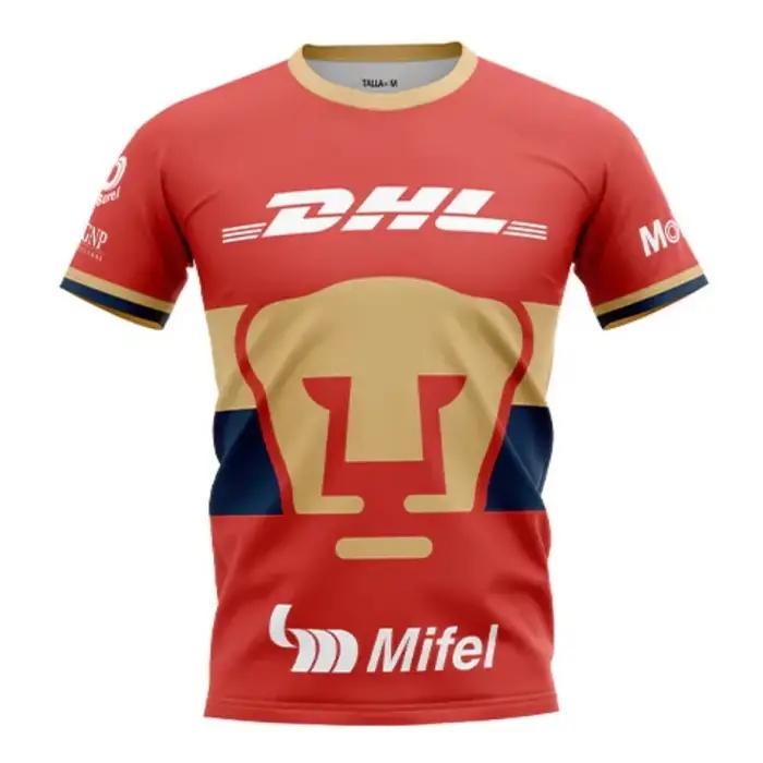Maillot de football au design tendance Unam domicile et extérieur 2024_25, vêtements pour hommes et femmes, respirant, séchage rapide, t-shirts surdimensionnés