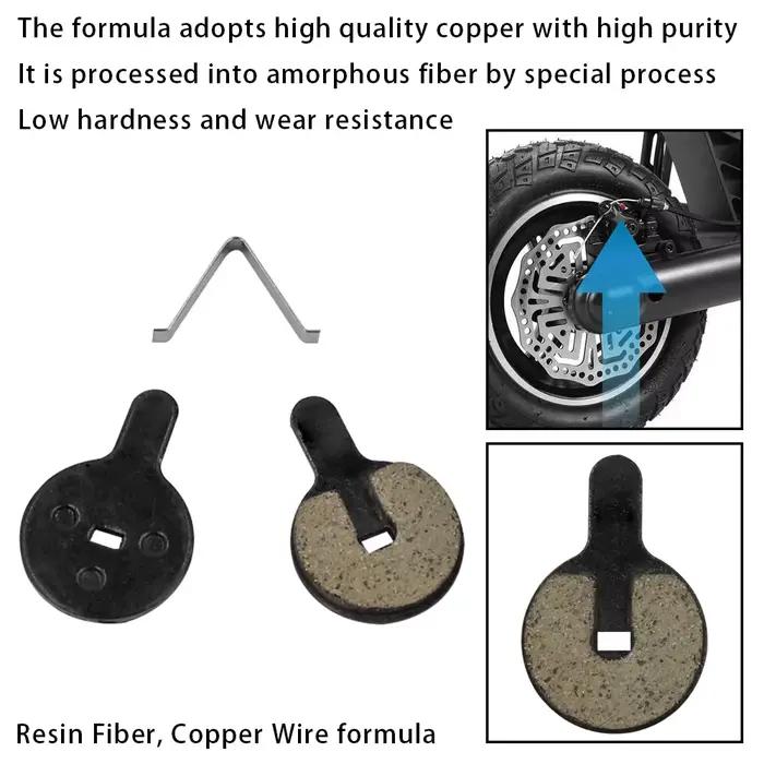 Brake Pads Replacement Parts  MTB Bike Hydraulic Disc Brake Pad BB8 NOVELA YINXING BOLIDS for Kugoo G2 Pro Electric Scooter Part