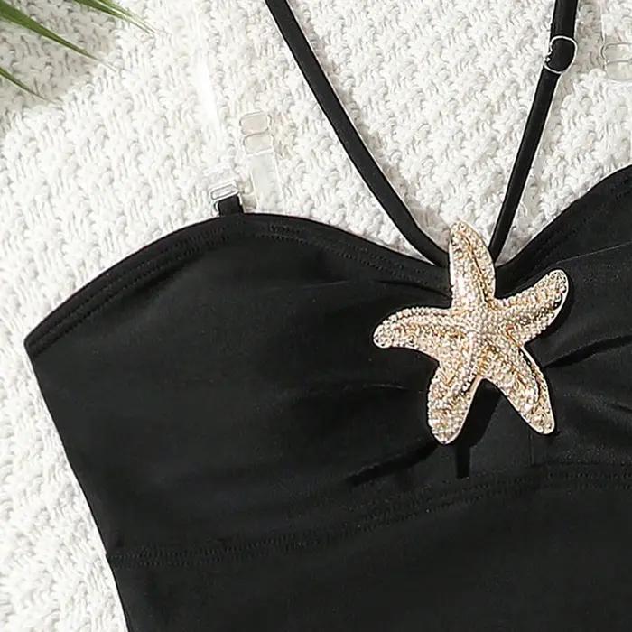 Maillot de bain une pièce pour adolescentes de 13 à 16 ans, avec sangle transparente, pour piscine et plage, tenue d'été, nouvelle collection 2026