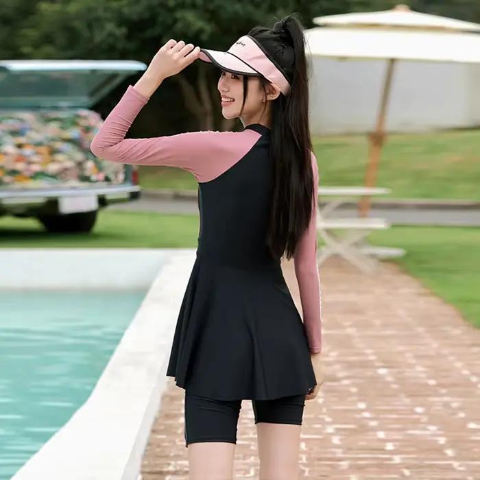 Maillot de bain à manches longues pour femmes