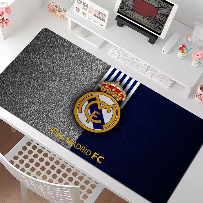 Tapis de souris R-real S-MmaDriD-ES, plusieurs tailles, grand tapis carré pour ordinateur, bureau, jeu, tapis de table en caoutchouc antidérapant