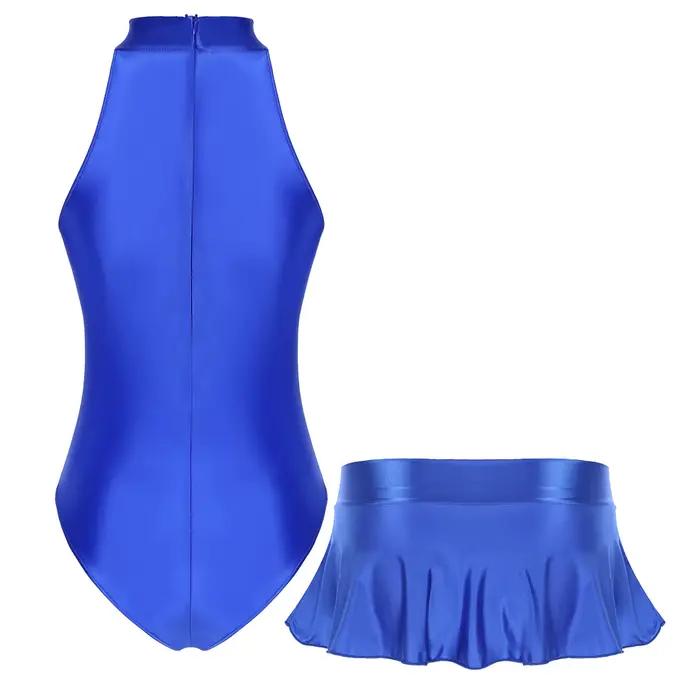 Maillot de bain brillant pour femmes