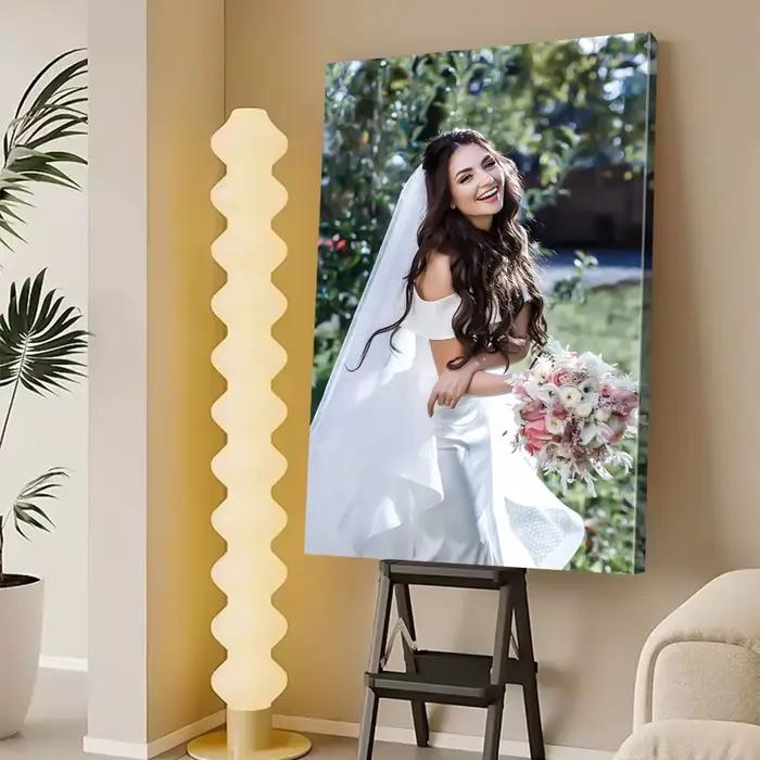 Photo personnalisée en toile de grande taille, cadeau personnalisé pour la décoration de la pièce, articles de décoration pour la maison personnalisés, décoration murale, cadeau personnalisé, 1 pièce