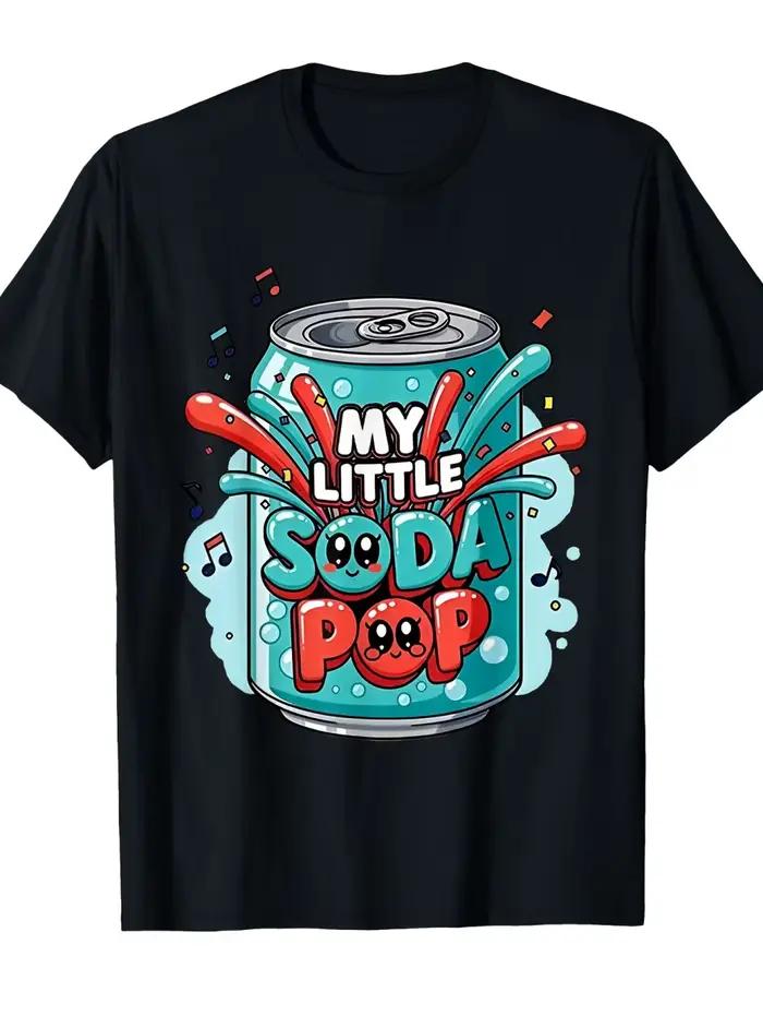 Mon petit Soda Pop T-Shirt pour enfants k-pop musique coréen Anime T-Shirt Rap Hip Hop fille vêtements cadeau mignon disant T-Shirt enfants haut