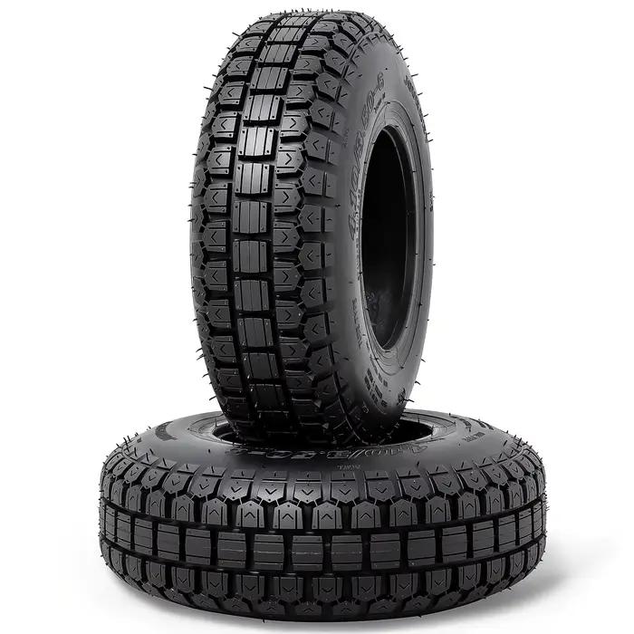 4.10/3.50-6 4.10-6 410-6 pneu et chambre à air pour voitures d'entrepôt roue de Scooter camion à main tondeuse à gazon Dollies pièces de brouette