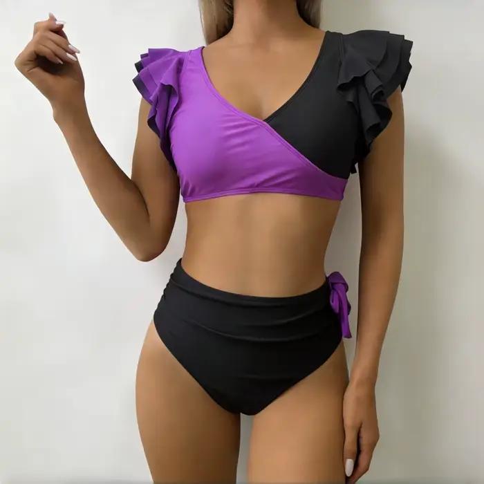 Maillot de bain bikini deux pièces