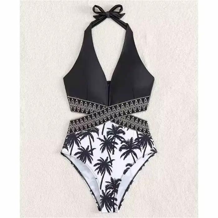 Maillots de bain V-Neck assortis pour la famille polyester coton sportif été plage activités aquatiques occasions spéciales