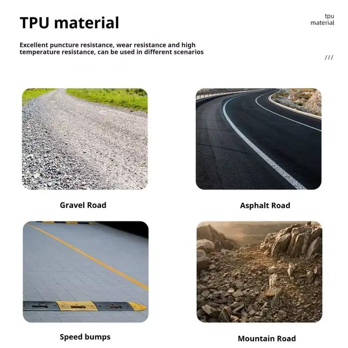 ENLEE chambre à air de pneu de vélo TPU F/V route VTT chambre à air en TPU Valve Presta 45mm 65mm 85mm pièces de vélo de pneu intérieur de vélo