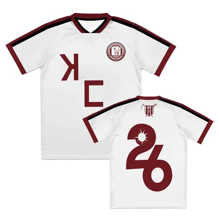 Maillot de football MCR The Black Parade Tour 2026 My Chemical Romance, t-shirts de football unisexes, streetwear, t-shirts à manches courtes tendance