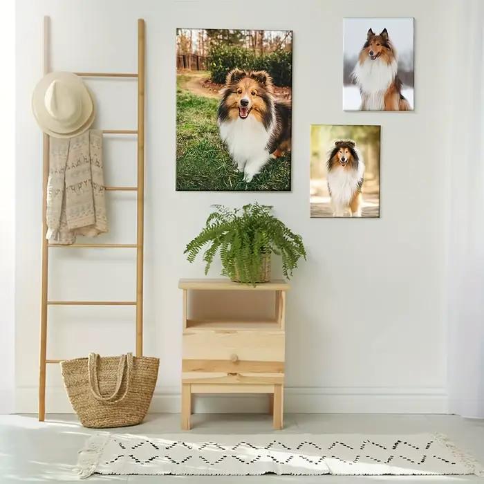 Impressions sur toile personnalisées, art mural photo, affiche personnalisée pour la vie de famille, animaux de compagnie, anime, anniversaires, mariages, paysages, décoration de la maison, cadeaux