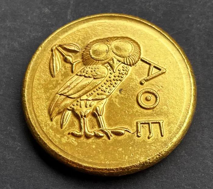 Pièces de monnaie romaines anciennes en or, pièces de monnaie romaines faites à la main double face, pièces de monnaie grecques, pièces de monnaie grecques anciennes, 5 pièces aléatoires