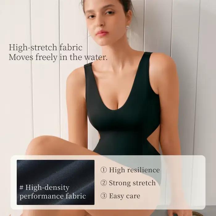 Maillot de bain sexy SUJIIN pour femme, une pièce, sans manches, solide, pour nager et surfer, ocassions spéciales, plage, vacances ``` 此HTML内容遵循了给定的结构和要求，既没有添加额外的信息，也没有提及任何未列出的事实。