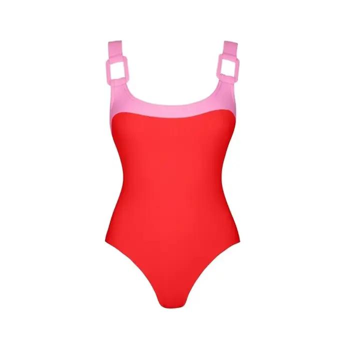 Nouveau Maillot de Bain Une Pièce Sexy 2026 pour Femme avec Jupe de Plage Intégrée – Tenue