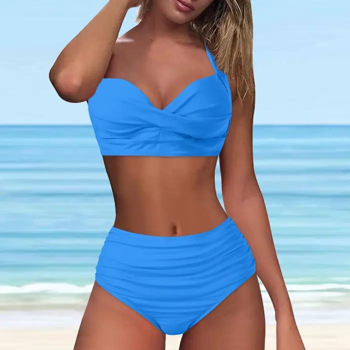 Maillot de bain bikini deux pièces pour femme
