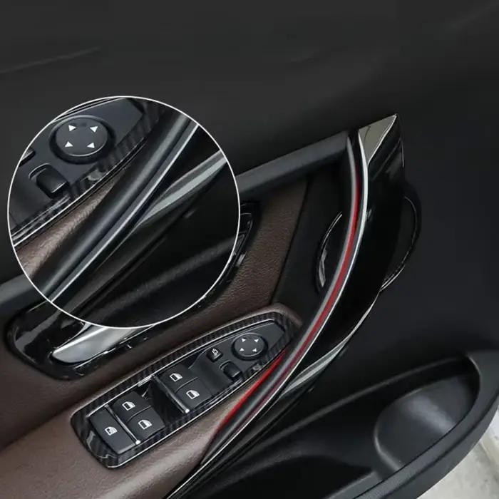 2 pièces pour BMW série 3 4 F30 F31 F32 F33 F34 F36 F80 F82 M3 M4 2012-2018 avant droite gauche droite noir mat poignée de porte de voiture