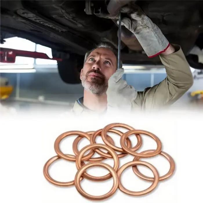Joints de carter d'huile moteur de voiture, 20 pièces, pièces de rechange automobiles pour Volkswagen Magotan Sagitar CC pour Audi A4 LA 6L