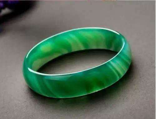 Bracelet de diversité vert naturel pour femme, bracelets sculptés à la main, bijoux pour dames, bracelet à breloques, accessoires de mode, 67-68mm