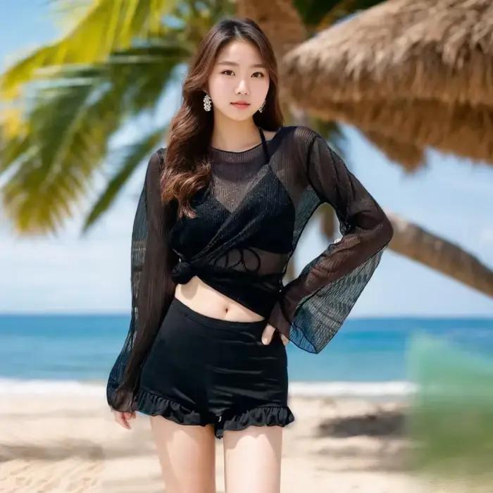Maillot de bain une pièce amincissant pour femme