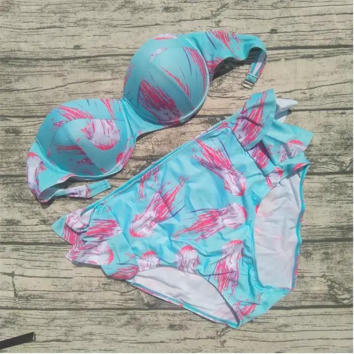 Bikini brésilien imprimé numérique pour femmes
