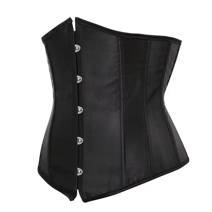 Corset sous le buste pour femmes, Bustier Sexy, amincissant, forme d'entraînement, ceintures d'entraînement, Cummerbunds, à lacets, Lingerie, grande taille
