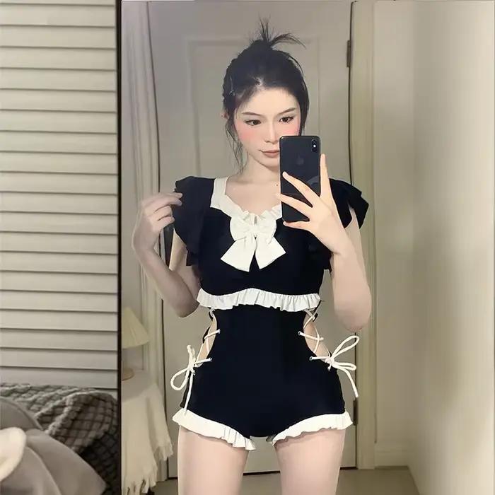 Maillot de bain une pièce rembourré pour femme