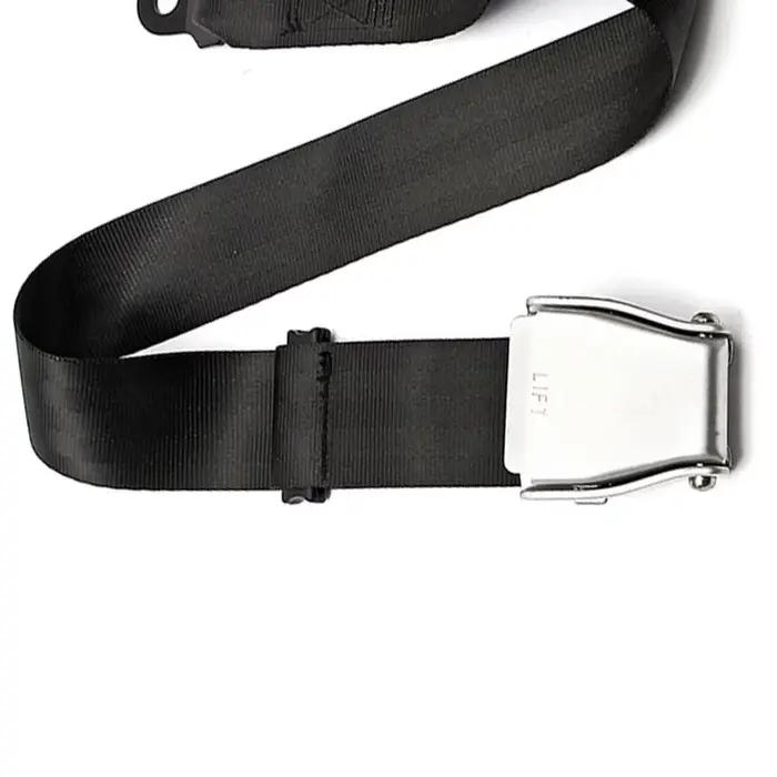 Prolongateur de siège de ceinture de sécurité d'aviation, accessoires de voiture, équipements environnementaux à deux points, rallonge de bande de sécurité
