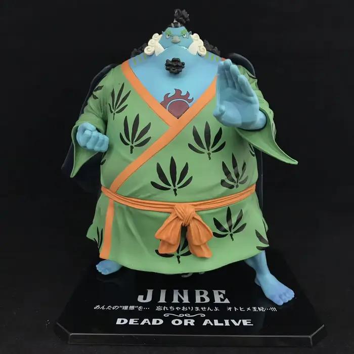 Anime One Piece Dead or Alive Fish Terran Jinbe New World Ver. Figurine d'action en PVC, statue de jeu, modèle de collection, jouet, poupée