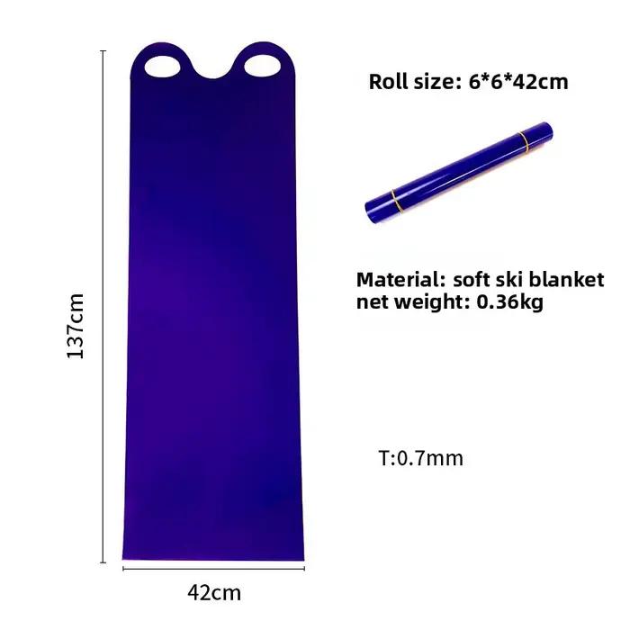 Tapis de planche à neige, tapis volant de traîneau à neige, équipement de traîneau à neige enroulable, Portable, pour Sports de plein air, Ski
