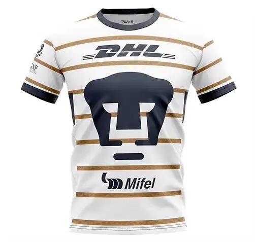 Maillot de football au design tendance Unam domicile et extérieur 2024_25, vêtements pour hommes et femmes, respirant, séchage rapide, t-shirts surdimensionnés
