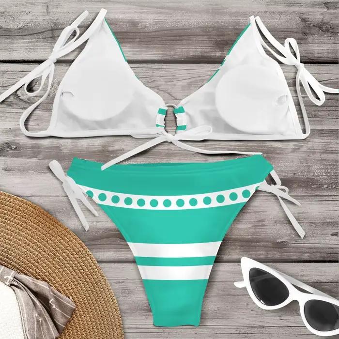 Maillot de bain Anime Nami pour femmes et filles, sous-vêtements à bretelles fendues, culottes, pantalons de natation, 2 pièces trempées, cosplay, joueurs de deux ans