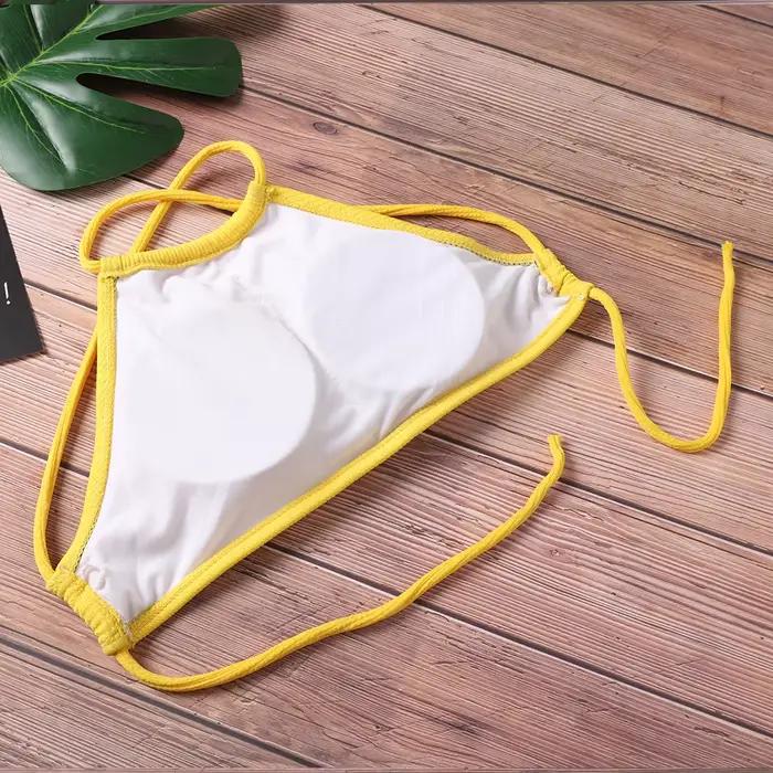 Bikini 2023 côtelé pour femme avec inserts push up style sexy filles ensemble de plageOptionsResolver
