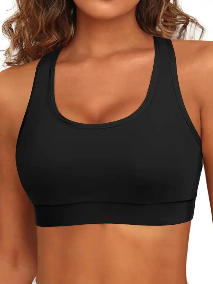 Nouveau Maillot de Bain Sportif 2025 – Bikini Triangle Antichoc en Polyester pour Femme