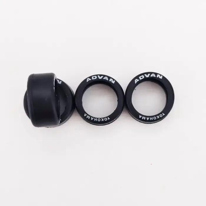 10 ensembles (40 pièces) de pneus de 9,8 mm pour voitures miniatures 1/64, pièces de rechange pour voitures 1:64