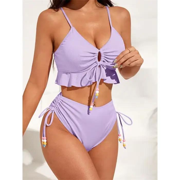 Maillot de bain bikini séparé pour femme