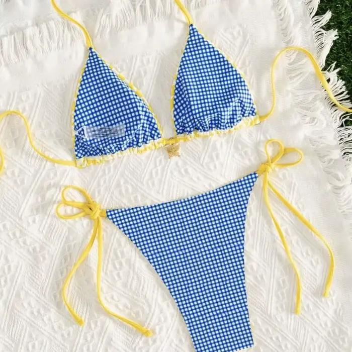 Ensemble bikini réversible