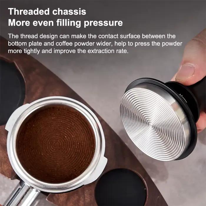 Dimensions de doseur de café 51mm 53mm 58mm, s'adapte parfaitement aux Machines à expresso Delonghi, outil d'application de café Barista de qualité supérieure