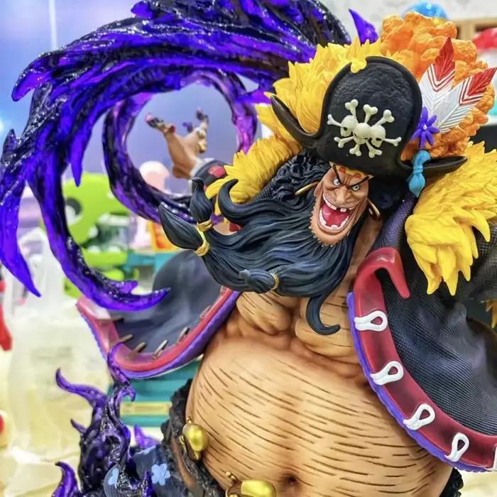 Barbe noire Marshall D enseigner les figurines Manga une pièce figurine d'anime barbe noire Gk Statue modèle Collection salle ornement cadeau