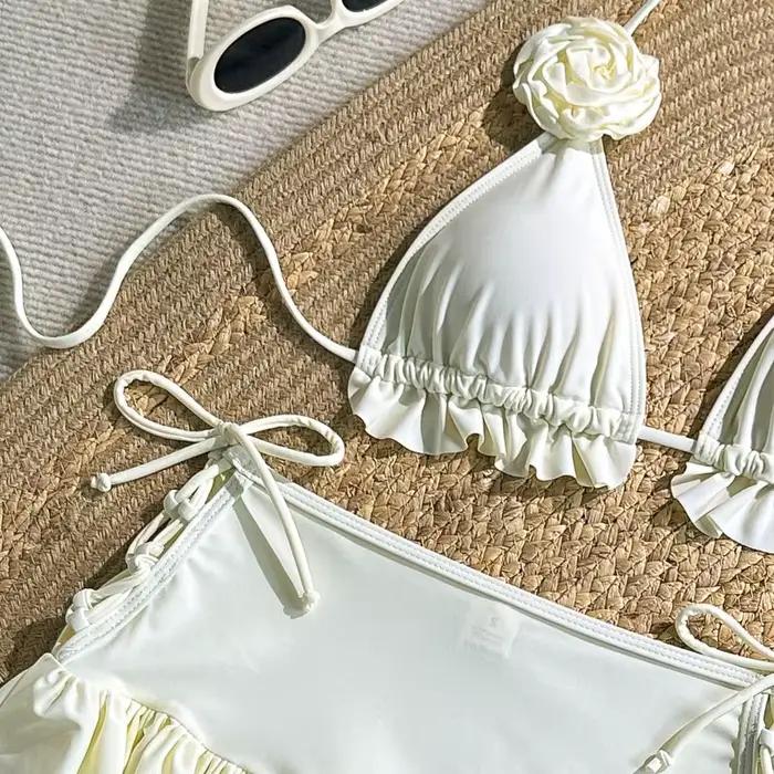 Ensemble de bikini 3 pièces pour femmes