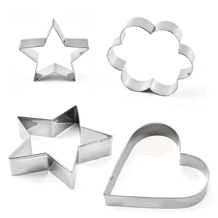 Emporte-pièces pour biscuits, œufs frits, gâteaux, outils de pâtisserie, moules à fondant, moules à biscuits, outils de cuisson, emporte-pièces pour gâteaux