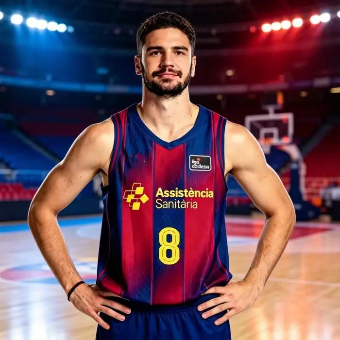 Nouveau Maillot de Basketball 2026 Barcelone pour Hommes et Femmes – Gilet Sportif Respirant à Séchage Rapide pour Entraînement de Basketball, Tenue Familiale et T-shirts pour Enfants
