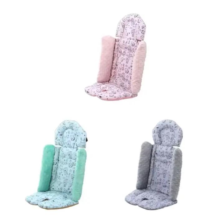 Coussin de poussette pour bébé, motif de dessin animé, accessoires de poussette, coussin de siège pour bébé, tapis de voiture, coussin de siège de voiture