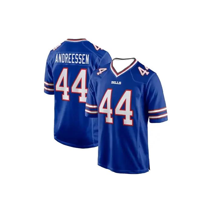 Buffalo maillot de Football américain vêtements de sport maillots de l'équipe d'entraînement Bill Allen No.10 série de numéros imprimés en 3D maillots les plus vendus