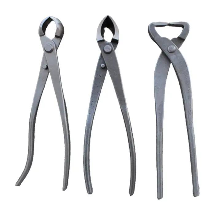 Coupe-bouton de bonsaï, coupe-bord Concave, pince coupante de racines, ciseaux de cisaillement à bille, modélisation de paysage, outils de bonsaï de jardin 210mm