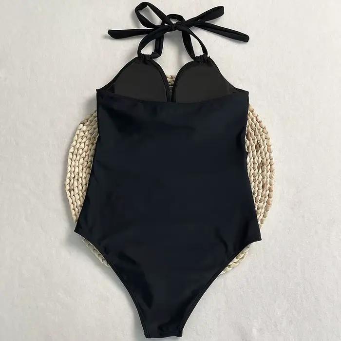 DEBAIOR 2025 nouveau femmes Sexy une pièce licou Bikini ensemble taille haute maillot de bain serré maillot de bain été maillots de bain