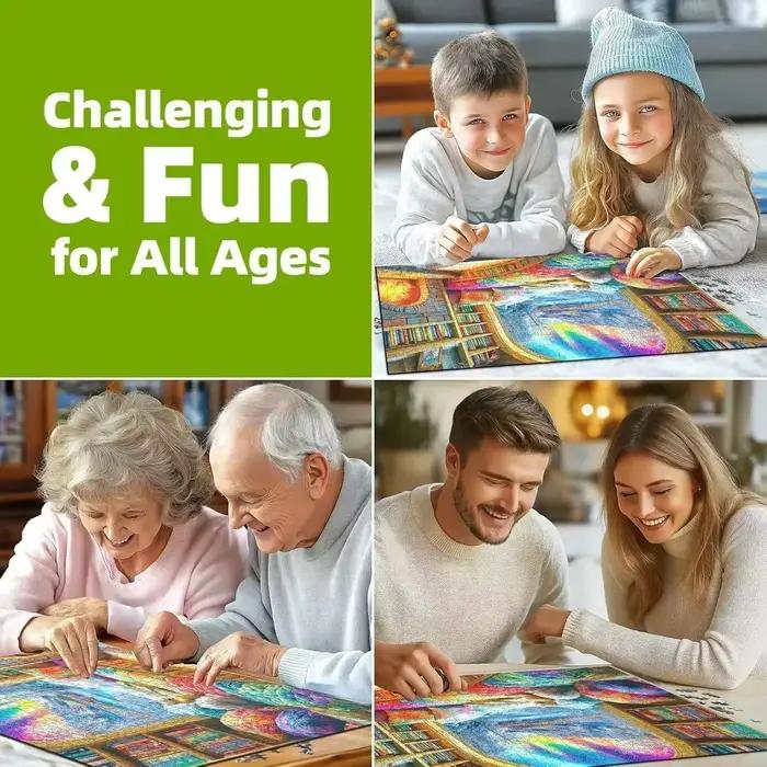 Puzzle de 1000 pièces, puzzle de la dernière veille sainte, décoration pour la maison, jeu pour adultes, puzzle amusant pour toute la famille, jouets éducatifs