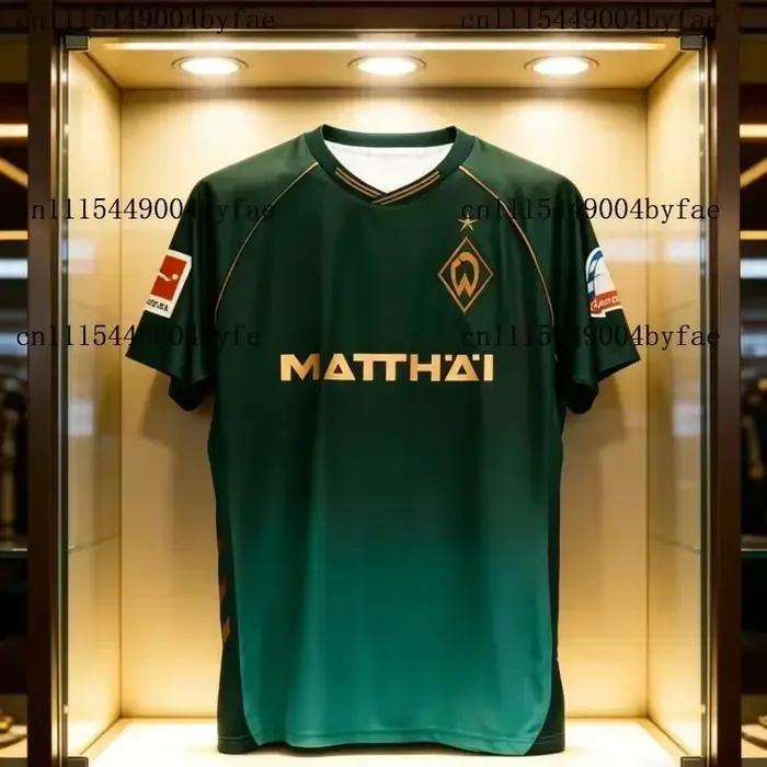 Maillot de saison 2026 Werder Brême T-shirt sport tendance Gorpcore pour hommes et femmes Édition commémorative pour les fans, la famille et les enfants