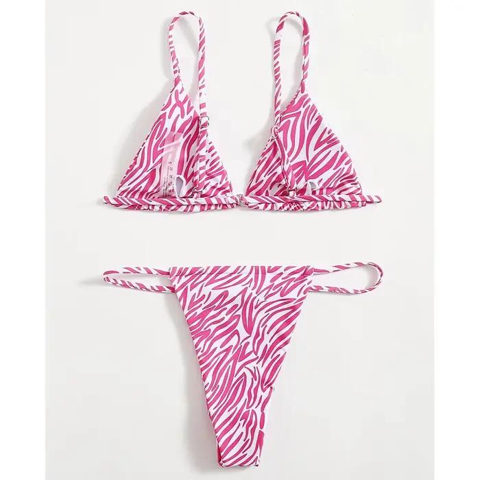 Bikini zèbre sexy 2026