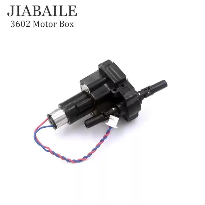 Pièces de voiture RC JIABAILE 3602 3601 1:36 - Amortisseurs, moteurs de direction pour essieux avant et arrière, et pièces de boîtier de transmission