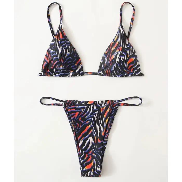 Bikini zèbre sexy 2026